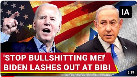 'Just Stop, Else...': Biden Scolds Netanyahu After Phone Call On Iran Goes Horribly Wrong