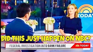 WOW! What just happened on NBC? REAL NEWS Reporting on what Caused the Banking Failure Crisis! 😮