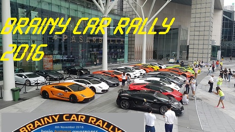 Brainy Car Rally 2016- Loud Revs ft Lamborghini Club Singapore