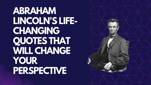 abraham lincoln quotes on education