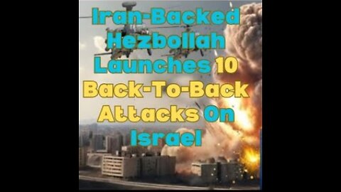 Douglas Macgregor: Iran-Backed Hezbollah Launches 10 Huge Attacks On Israel; Angry IDF Retaliates