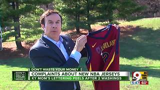 Complaints about new NBA jerseys