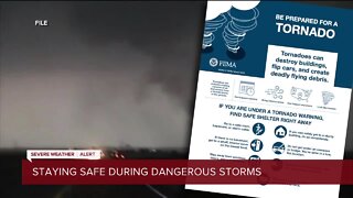 Staying safe during dangerous storms