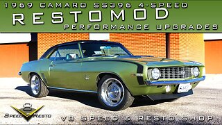 1969 Chevrolet Camaro Restomod Performance Upgrades Video V8 Speed & Resto Shop V8TV