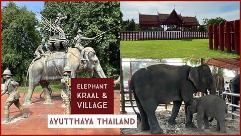 Elephant Kraal & Village - Ayutthaya Thailand 2023