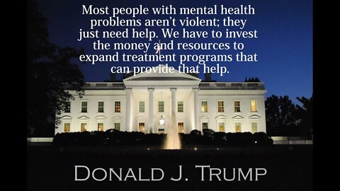 Donald Trump Quotes - Most people with mental health problems aren’t violent...