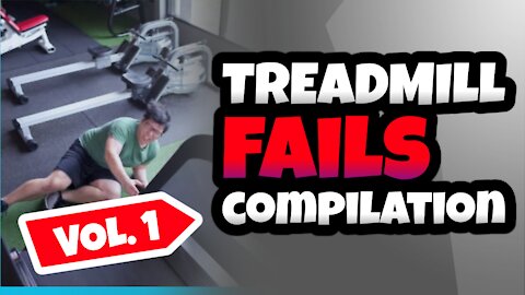 FUNNY TREADMILL FAILS COMPILATION 2021//Part 1