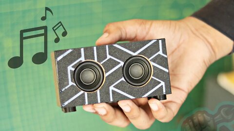 WOW! Amazing DIY Bluetooth Speaker Build