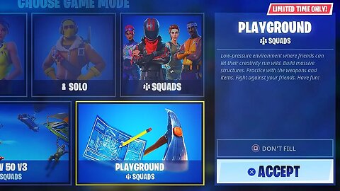 How To Play "Playground" RIGHT NOW IN FORTNITE! - Fortnite Battle Royale PLAYGROUND IS BACK!