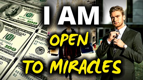 I AM Open To Miracles Affirmation + Healing Frequency (Listen Everyday With Headphones!)