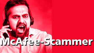 McAfee Scammer ends up swearing down the phone.