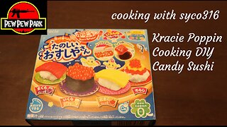 Kracie Popin Cookin candy sushi kit