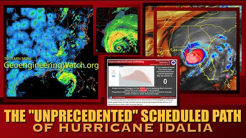 The "Unprecedented" Scheduled Path Of Hurricane Idalia
