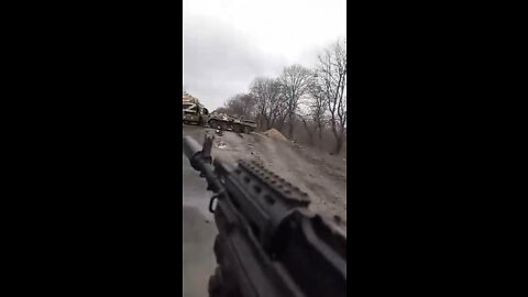 Russian supply convoy