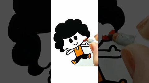 How to Draw and Paint Davi from the group Three Little Words