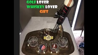 GREATEST Golf Gift Ever | D.I.Y in 4D Custom Project Golf Lover Whiskey Lover