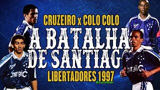 Colo Colo 3x2 Cruzeiro - Libertadores 1997 - Gols e diputa de pênaltis