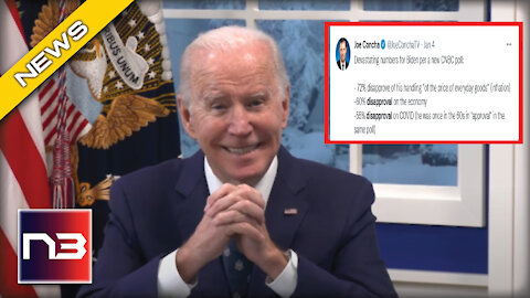 Not A Happy New Year For Biden Looking At His Approval Ratings In 2022
