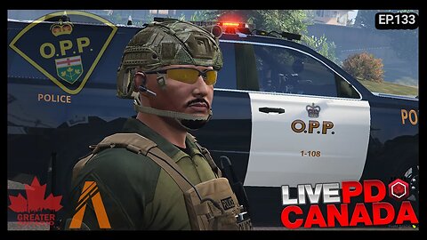 LivePD Canada | Greater Ontario Roleplay | Stolen Vehicle Recovered By OPP Following Armed Robbery!