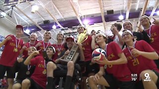 Fenwick High School boys volleyball team wins the Division II state championship