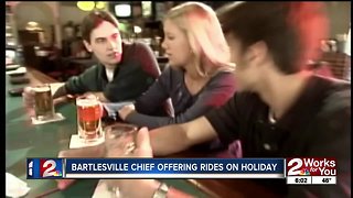 Bartlesville chief offering rides on NYE