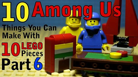 10 Among Us Things You Can Make With 10 Lego Pieces Part 6