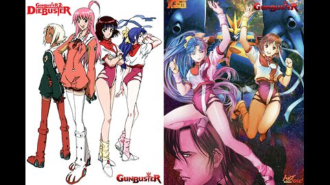 Gunbuster: Top o Nerae! Slideshow AMV - All Right [Instrumental Version]