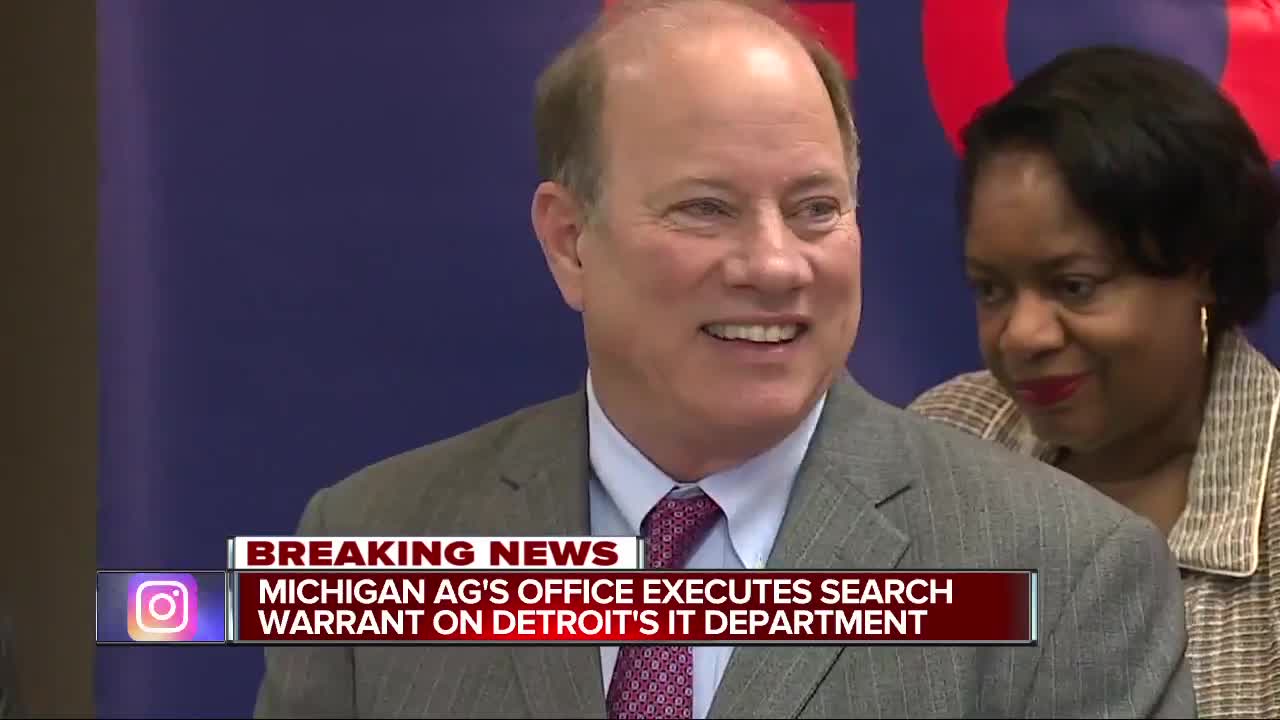 Michigan AG's office executes search warrant on IT department for Detroit City Hall