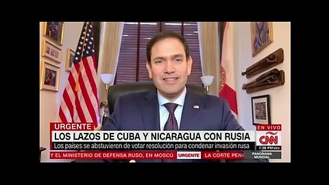 Rubio Habla en Panorama Mundial de CNN en Español Sobre la Crisis en Ucrania