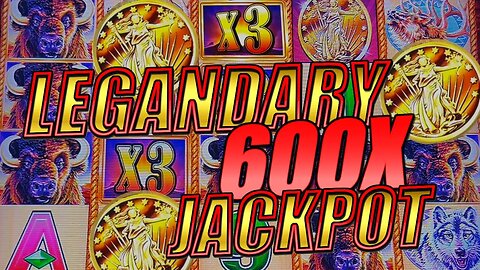 MASSIVE.... MY BIGGEST JACKPOT HAND PAY EVER ON BUFFALO GOLD!
