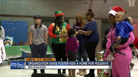 Organization gives foster kids a home for the holidays
