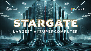 ⚠️STARGATE - Ai Supercomputer from Open Ai & Microsoft - 5 gigawatts electricity 4million households