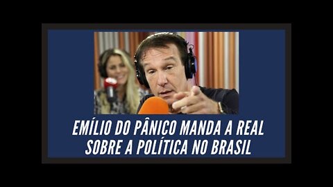 Emilio do Pânico manda a real sobre a política - Pare de idolatrar qualquer político