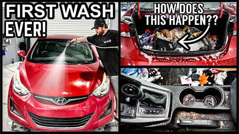 Super Cleaning A Disaster REPO Auction Car | Insane Dealer Rejected Car Detailing TRANSFORMATION!