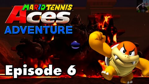 Mario Tennis Aces - Inferno Island - Adventure Mode Walkthrough (EPISODE 6)