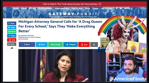 Michigan AG Calls For 'A Drag Queen In EVERY School', 'They Make Everything BETTER!'