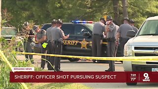 Middletown K9 officer shot while pursuing murder suspect