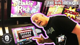 💰Stinkin' Rich Slot JACKPOT! 💰Line Hit Payout | Raja Slots