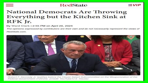 Democrats Are Trying to Destroy RFK Jr.