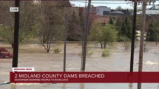 2 Midland County dams breached