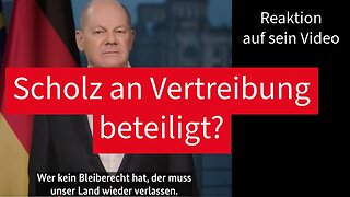 Bundeskanzler will Ausländer abschieben. An Geheimkonferenz beteiligt?Demos gegen Scholz?