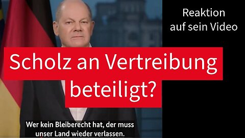 Bundeskanzler will Ausländer abschieben. An Geheimkonferenz beteiligt?Demos gegen Scholz?