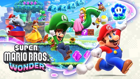Super Mario Bro's Wonder. Short Stream.