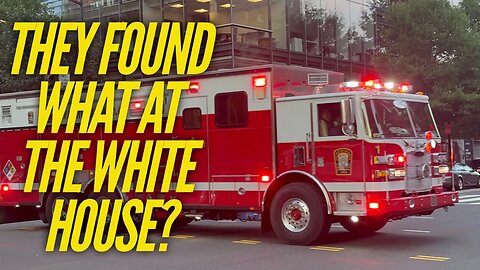 Hazmat call at the White House with a strange ending.