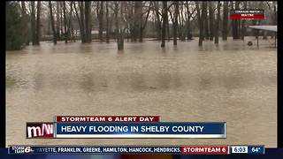 All day rains leave behind heavy flooding in Shelby County