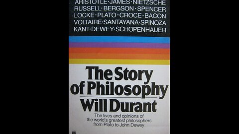 "The Story Of Philosophy" by Will Durant (review)