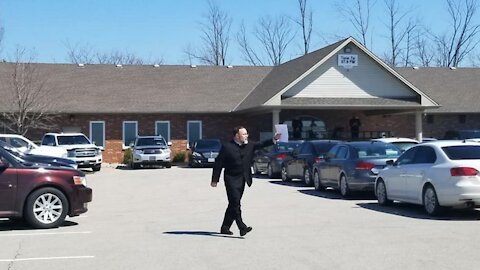 The Church Of God In Aylmer Hosted An Outdoor Service After Being Forced To Lock Its Doors