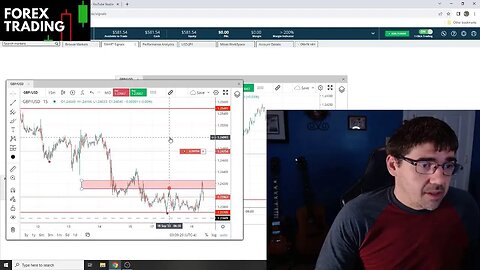 Live Day Trading $500 Account | Forex GBP/USD (1.30% Profit)