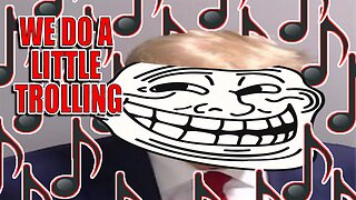 Donald Trump Sings a Song About Trolling After Mugshot Release