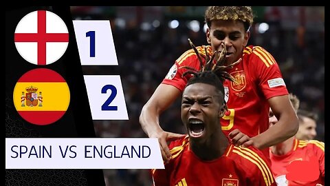 Euro Final Spain vs England (2-1)